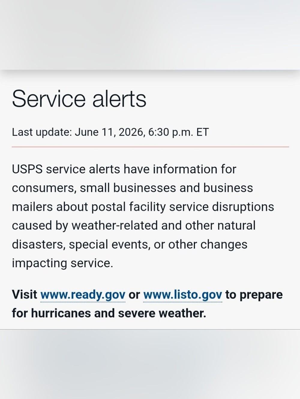 Current USPS Delays - Weather And The World Soccer Tournament